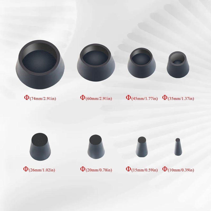 Solary Automotive Cap Plugs Kit - 8 Piece Set - Image 4